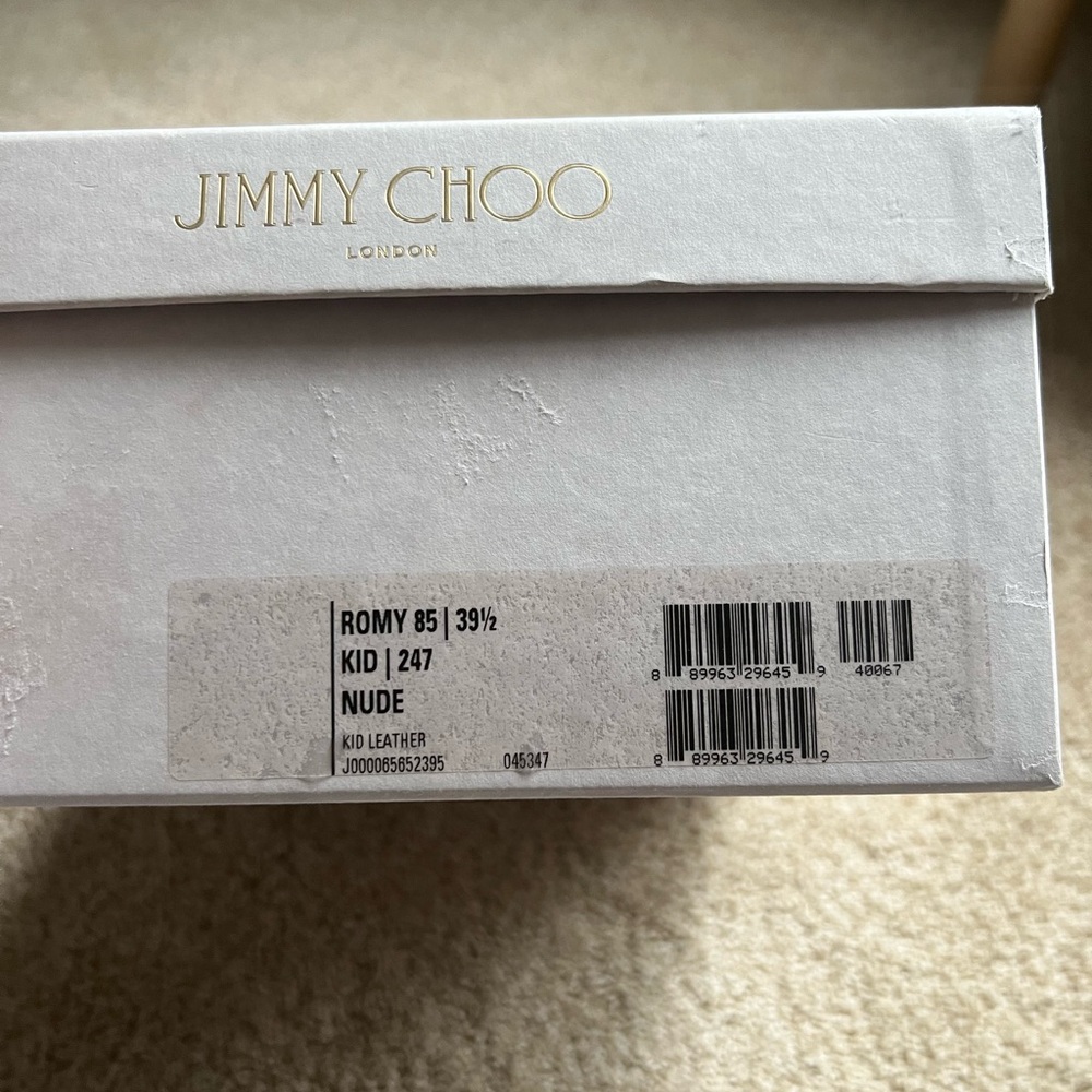 Jimmy Choo High Heels - Romy 85, Size 39.5